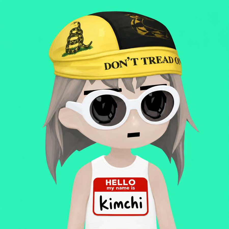 Alon, name tag: kimchi